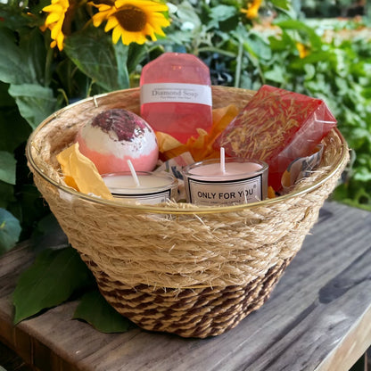 Nature's Bliss Jute Rope Basket