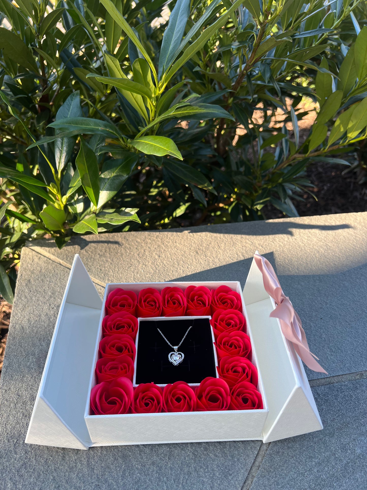Eternal Love Heart Necklace with Gift Box