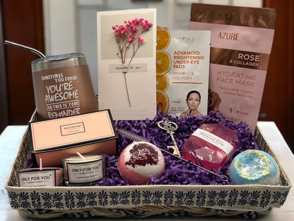 BlossomandRelaxCustomGiftBasket