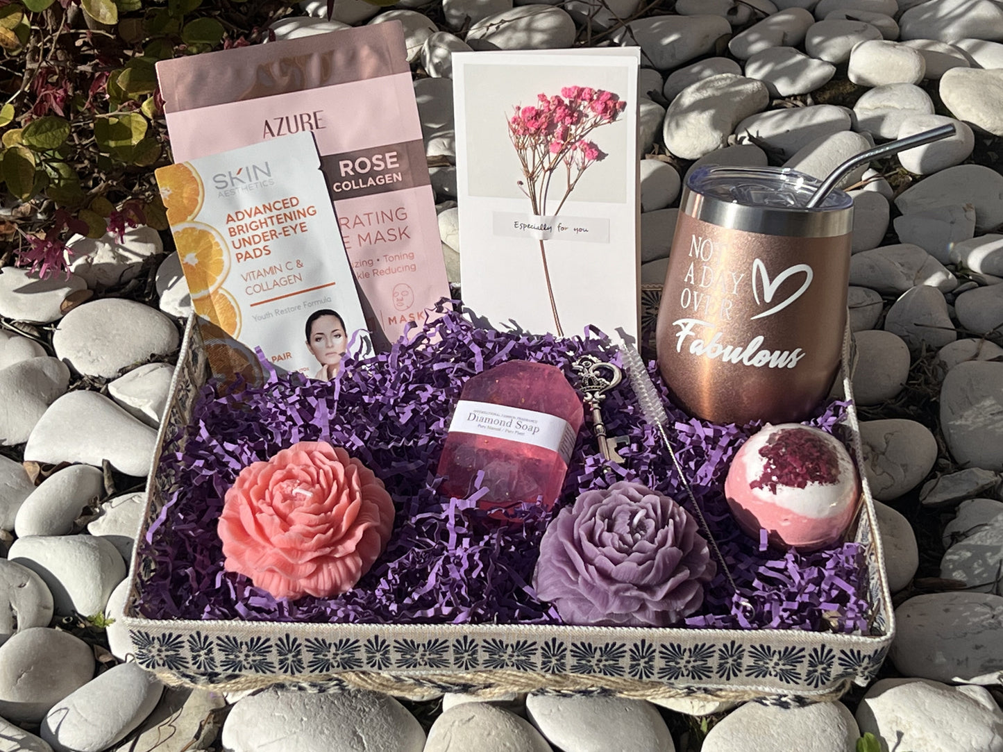 BlossomandRelaxCustomGiftBasket