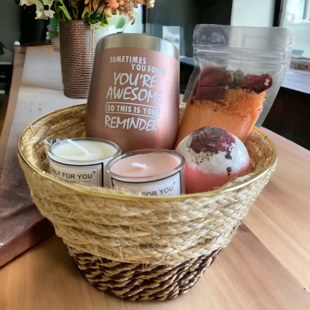 Nature's Bliss Jute Rope Basket