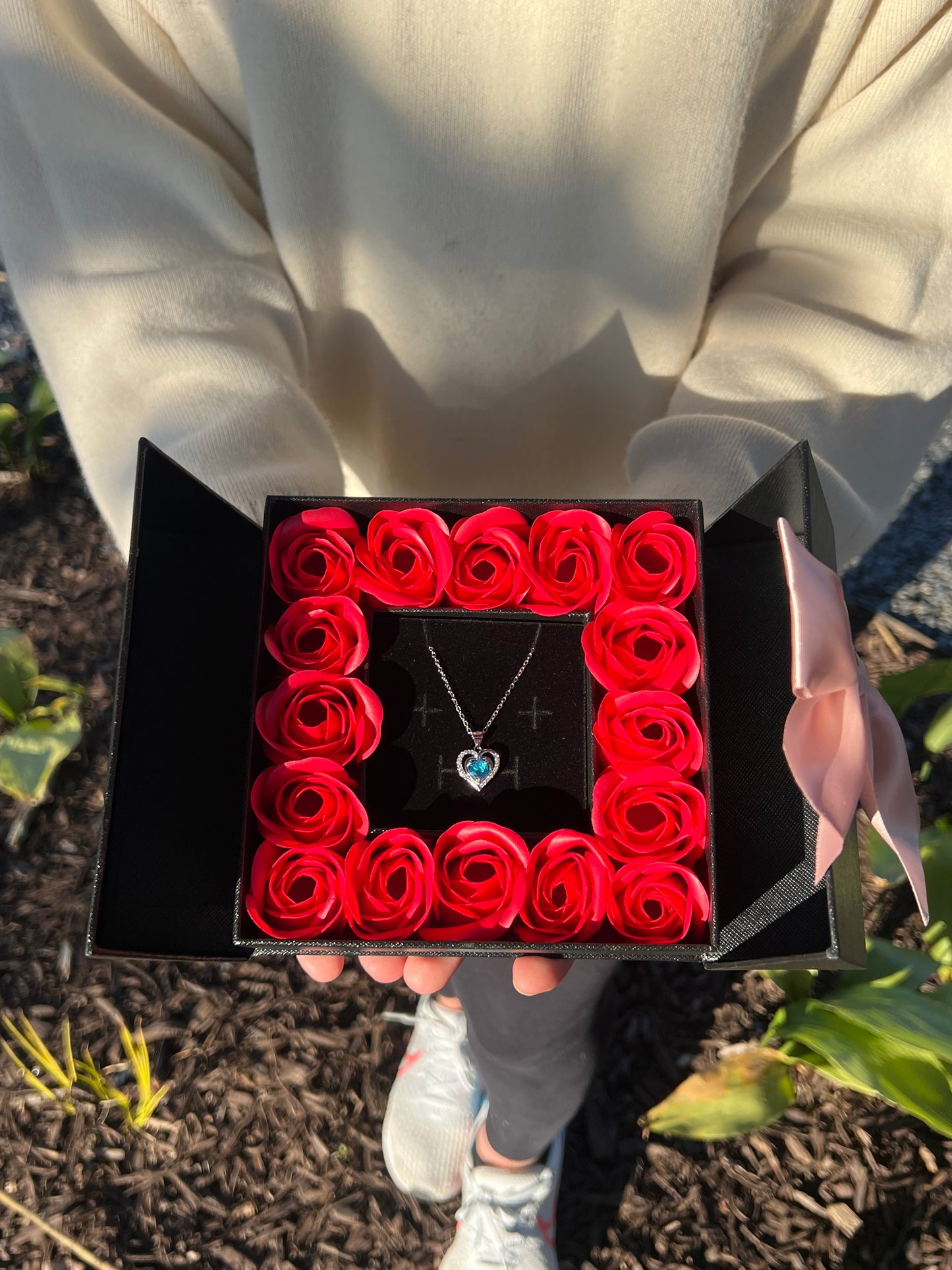 Forever Roses Jewelry Gift Box