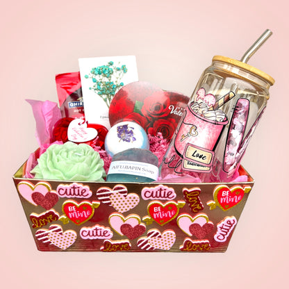 Cute Love Valentine's Day Gift Basket