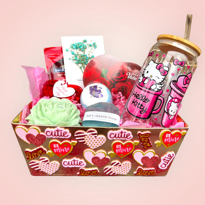Cute Love Valentine's Day Gift Basket