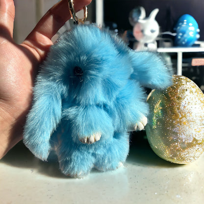 Plush Bunny Keychain